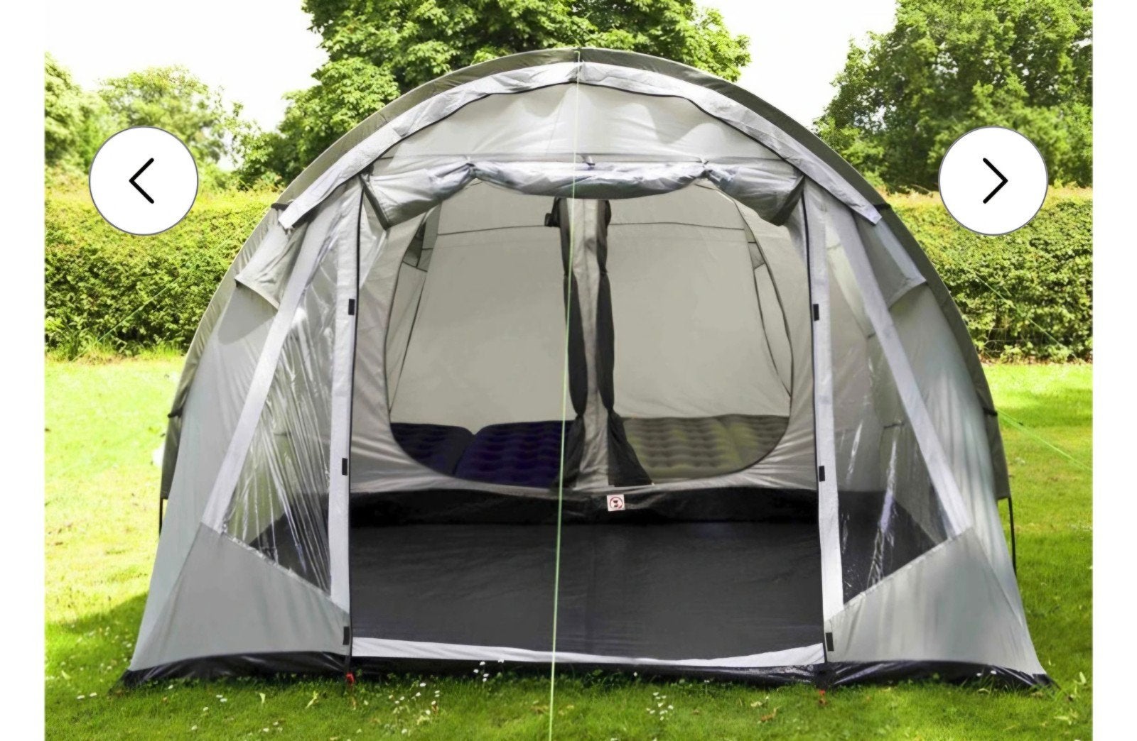 Coleman Coastline 4 Deluxe tunneltent met luifel, Ophalen, Tot en met 4