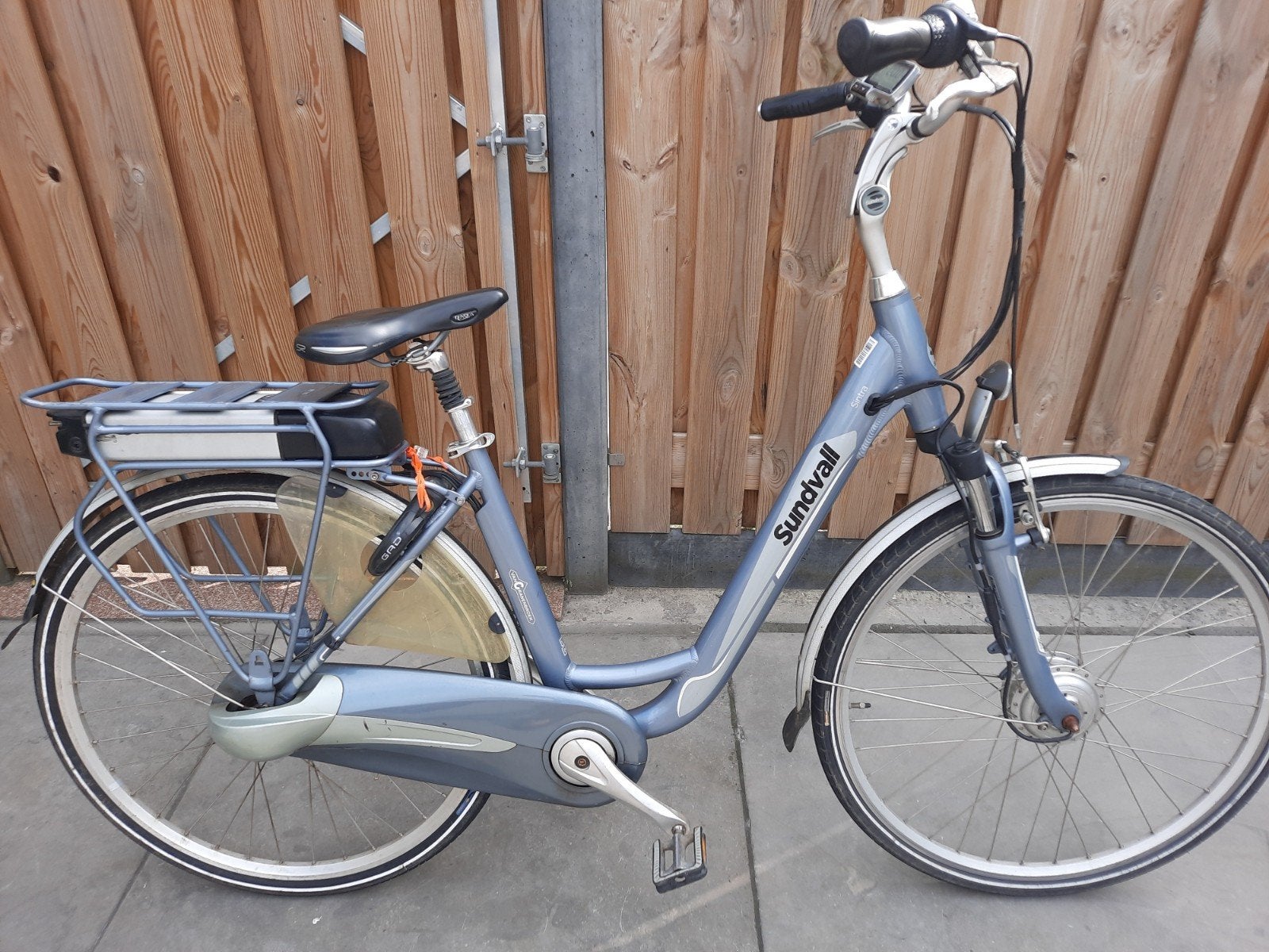 Sundvall Sintra electrische fiets 28 inch 48 cm frame 3 vers, Gebruikt, 47 tot 50 cm, Versnellingen, Trommelrem
