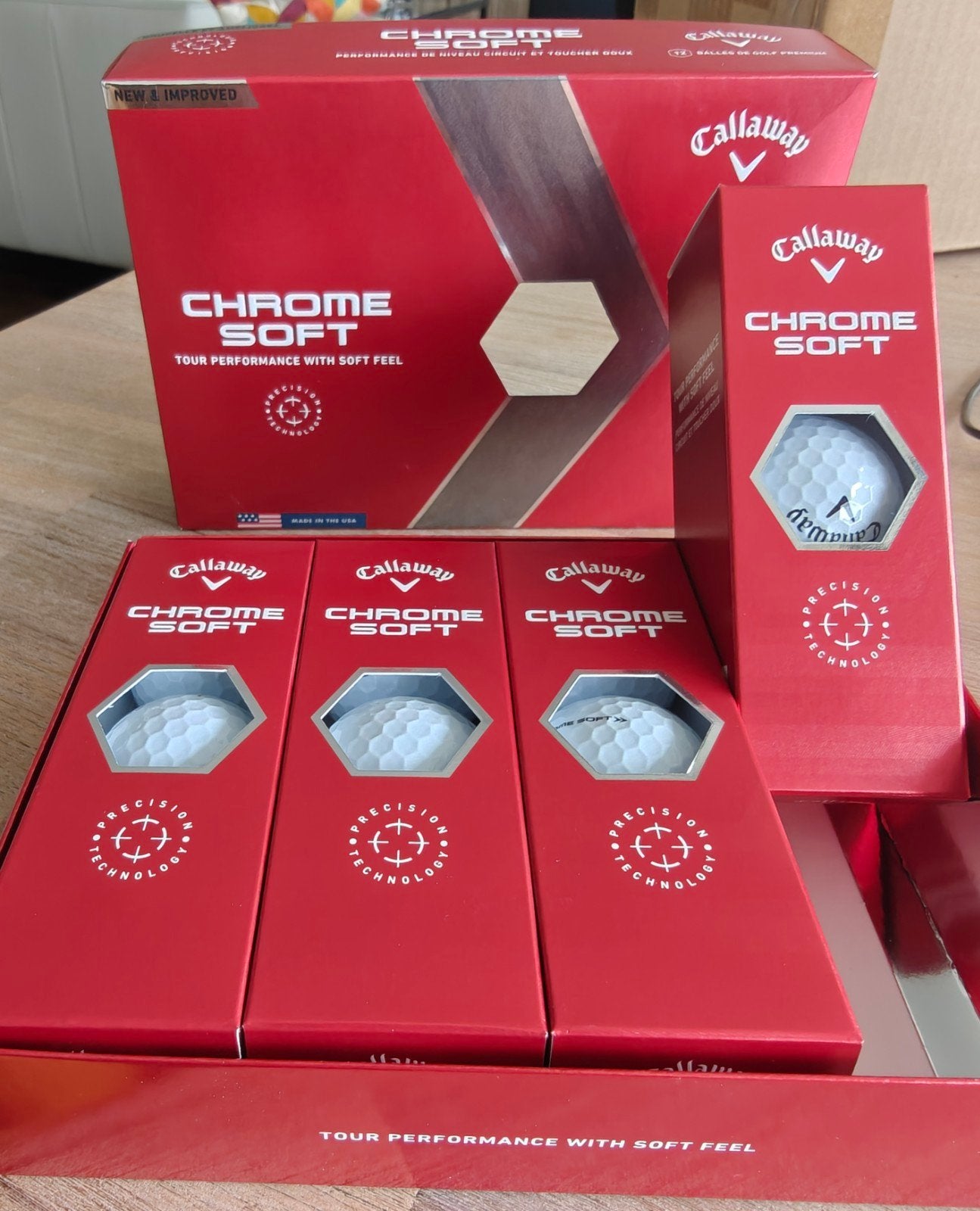 Gallaway Chrome Soft (nieuw en origineel), Sport en Fitness, Ophalen of Verzenden, Nieuw, Bal(len), Callaway