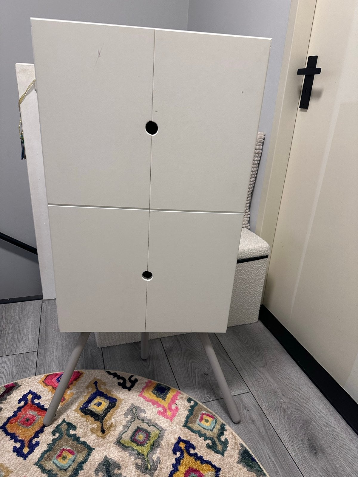 Ikea hoekkast - Compacte opbergoplossing, Ophalen of Verzenden, Gebruikt