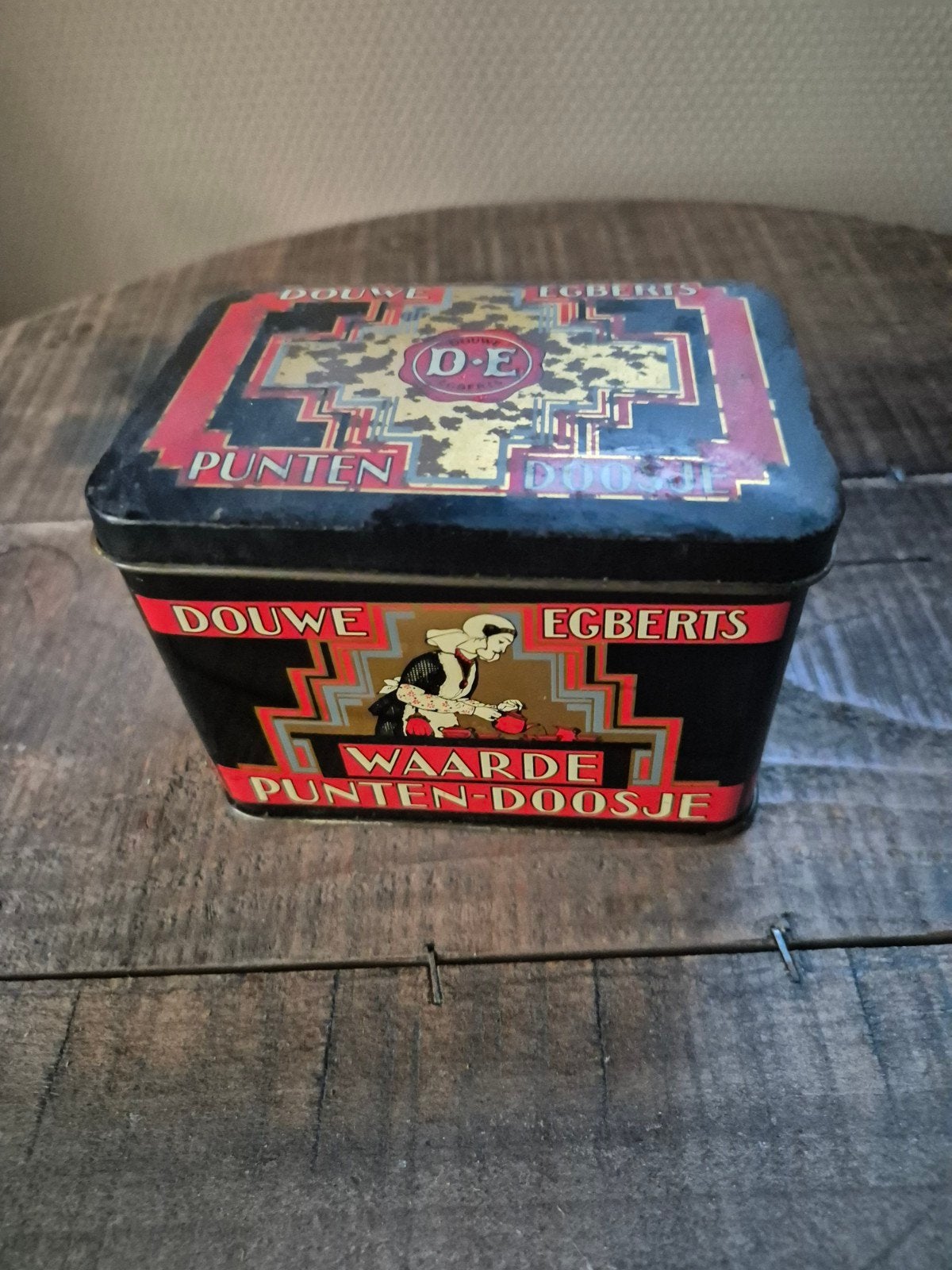 douwe egberts waarde punten blik, Ophalen of Verzenden, Gebruikt, Koffie, Douwe Egberts