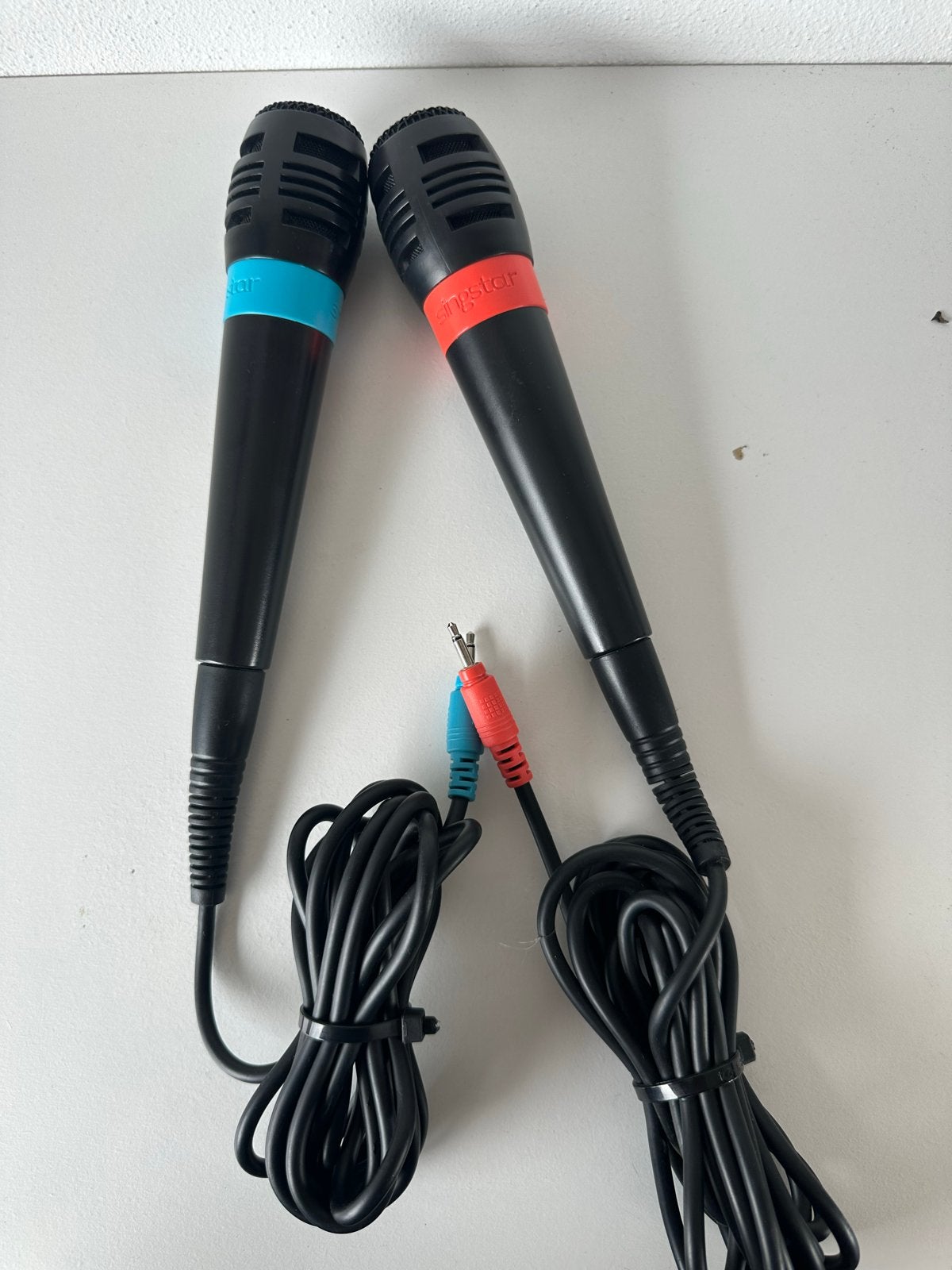 Singstar Microfoons Set (2 stuks) - PS2, PS3, PS4, Verzenden, Zo goed als nieuw