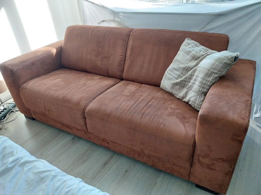 Bankstel, Ophalen, Gebruikt, 150 tot 200 cm, Tweepersoons