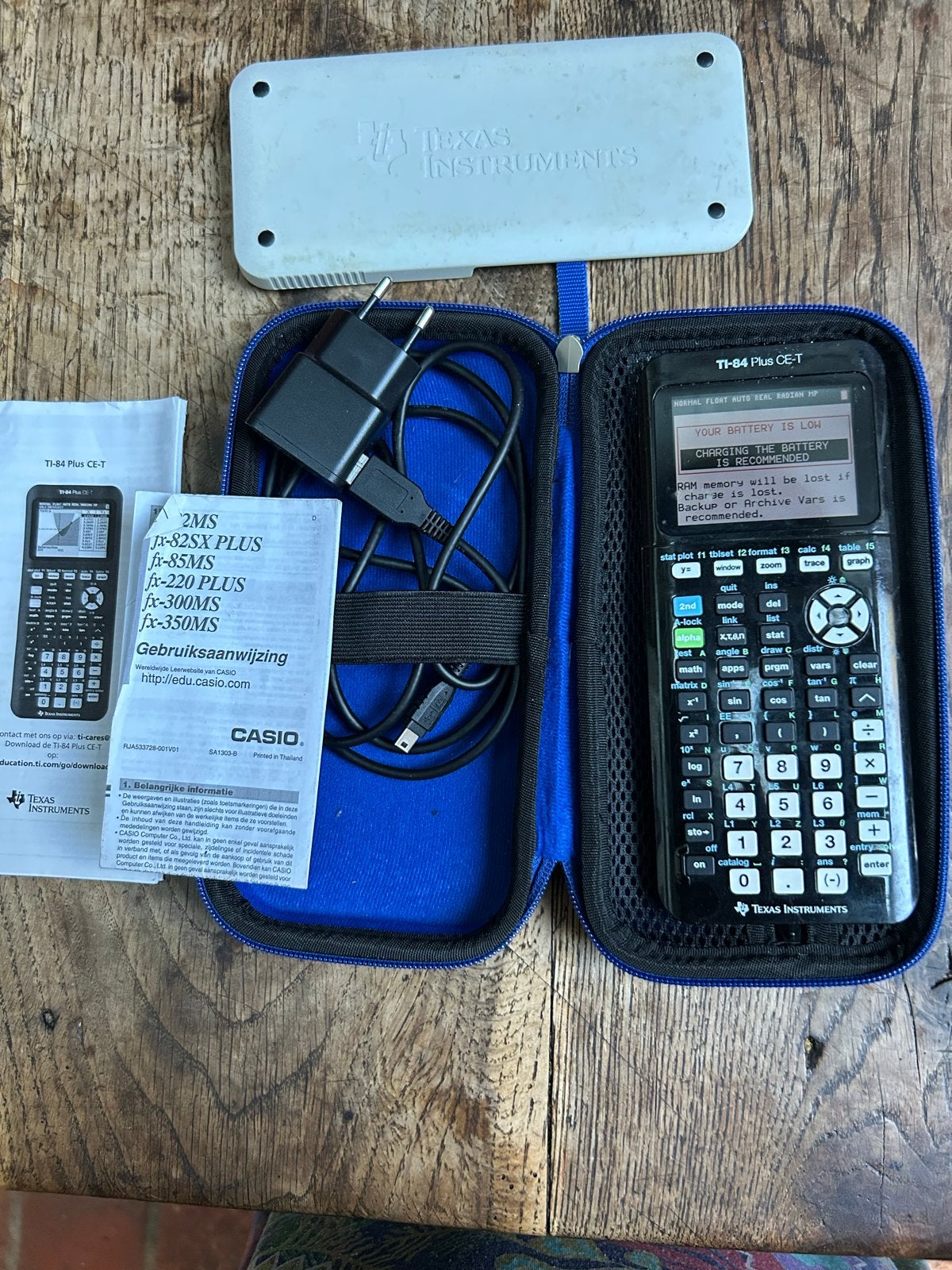 TI-84 Plus CE-T grafische rekenmachine, Ophalen of Verzenden, Grafische rekenmachine