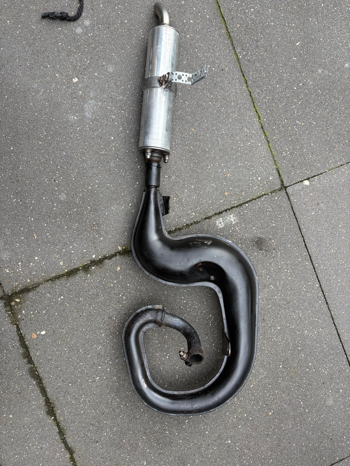 Leovince krul uitlaat voor citta, Fietsen en Brommers, Ophalen of Verzenden, Gebruikt, Uitlaat