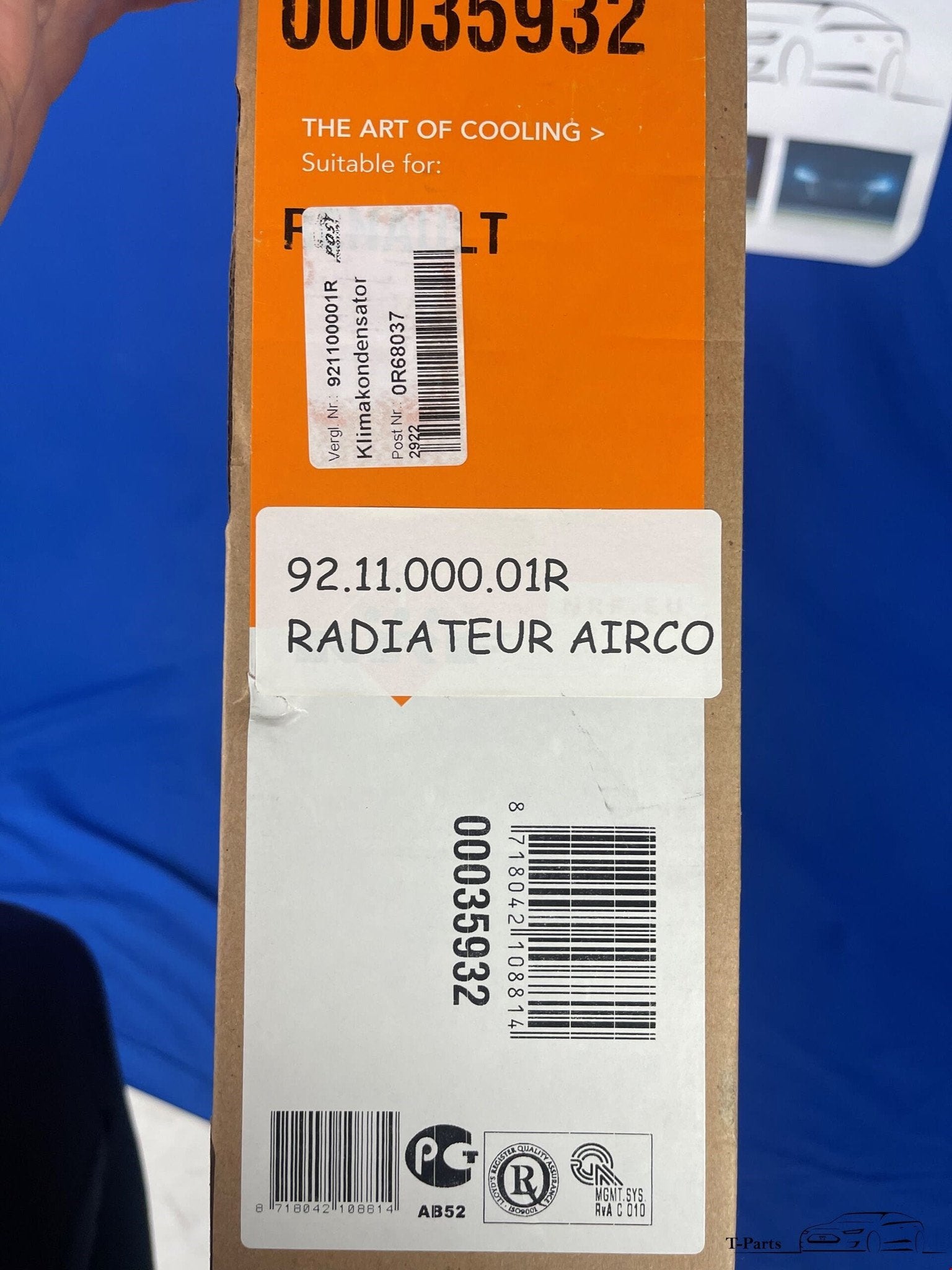 Renault megane 3 scenic 921100001R airco condensor, Renault Group, Contact.group@renault.com, Renault, Nieuw