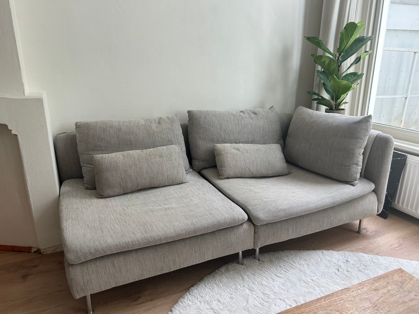 Ikea Soderhamn bank hoekelement (deel rechts), Ophalen, Gebruikt