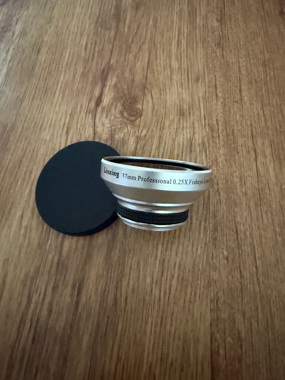 VHS/Camrecorder fisheye lens, Audio, Tv en Foto, Fotografie | Lenzen en Objectieven, Ophalen of Verzenden, Zo goed als nieuw, Groothoek Fisheye-lens
