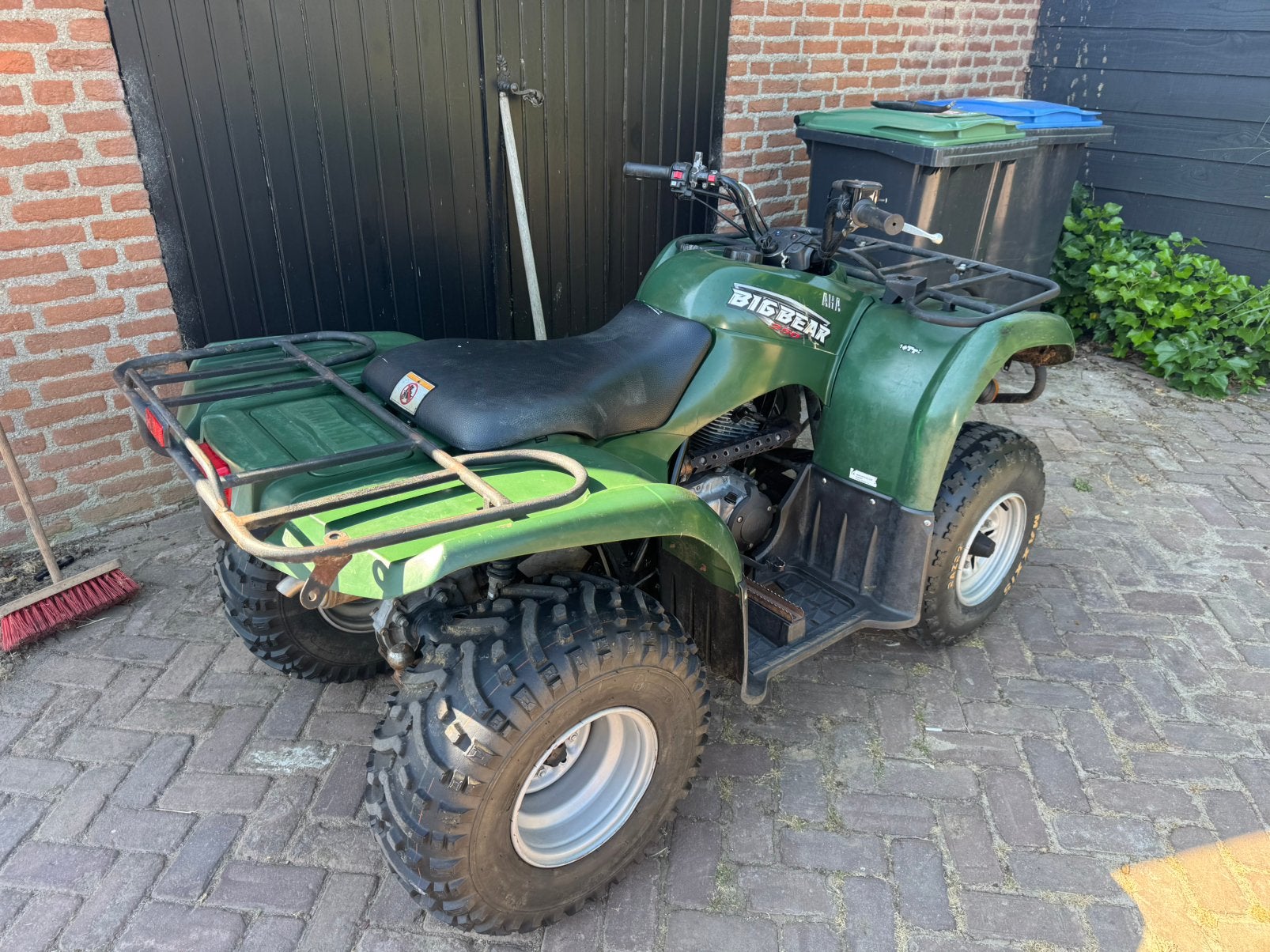 Yamaha big bear 250 quad kenteken, Motoren, Ophalen of Verzenden