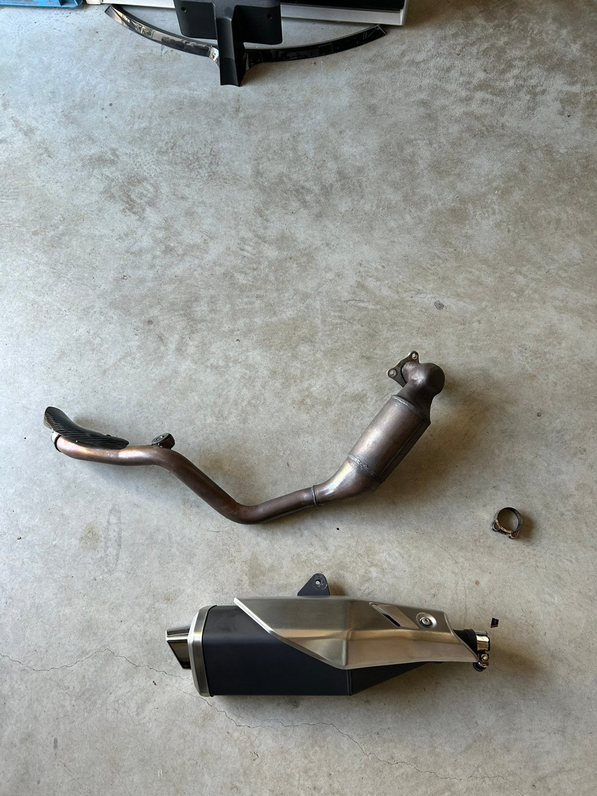 Honda x adv uitlaat, Motoren, Ophalen