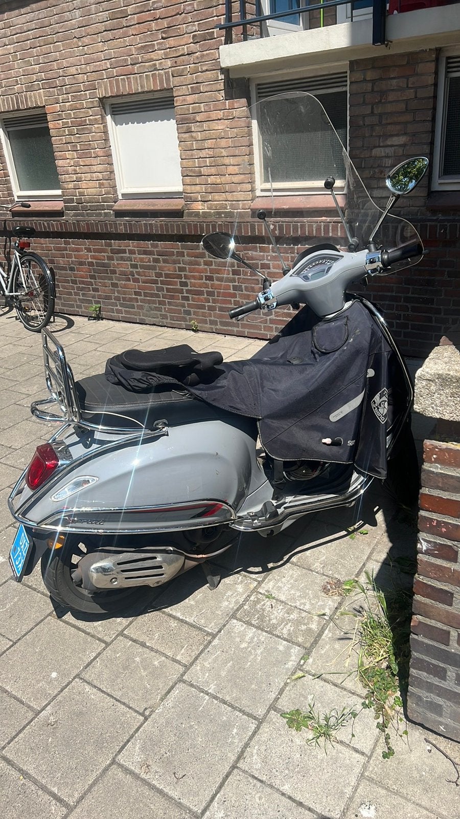 Vespa sprint nardo gray 2020, Ophalen, Gebruikt, Benzine, Vespa S