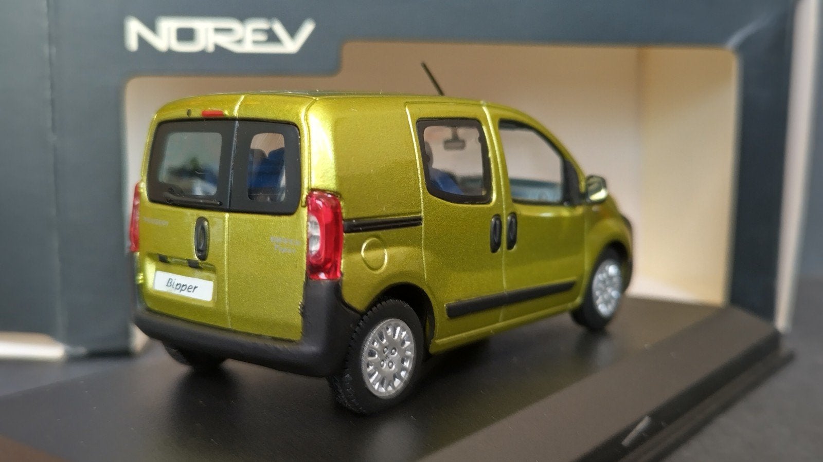 Peugeot Bipper Tepee 1:43 Norev Pol, Hobby en Vrije tijd, Auto, Verzenden, ., Nieuw