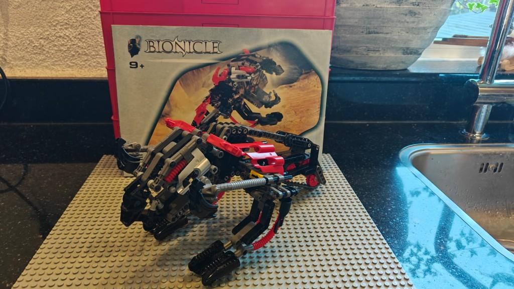 Lego Bionicle Kane-Ra 8538, Gebruikt, Bionicle, Lego, Overige typen