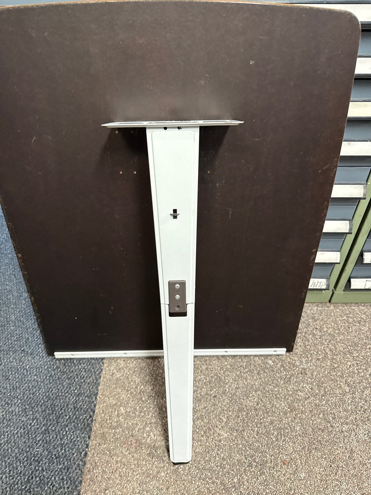 Wandtafel / Bijzettafel met inklapbaar onderstel, Ophalen of Verzenden, Gebruikt