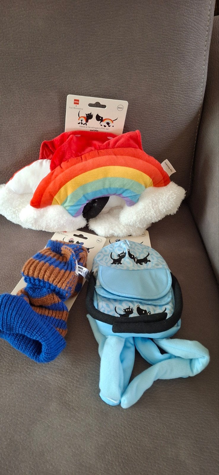 verkleed setjes voor takkie of siepie, Kinderen en Baby's, Speelgoed | Knuffels en Pluche, Ophalen of Verzenden, Overige typen