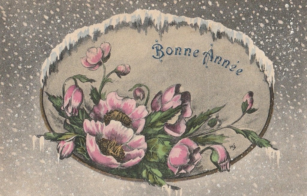 RELIEF SNEEUW KERST UIT 1924 ZEER MOOI OUDE KAART KN680, Verzenden, 1920 tot 1940, Ongelopen, Overige thema's