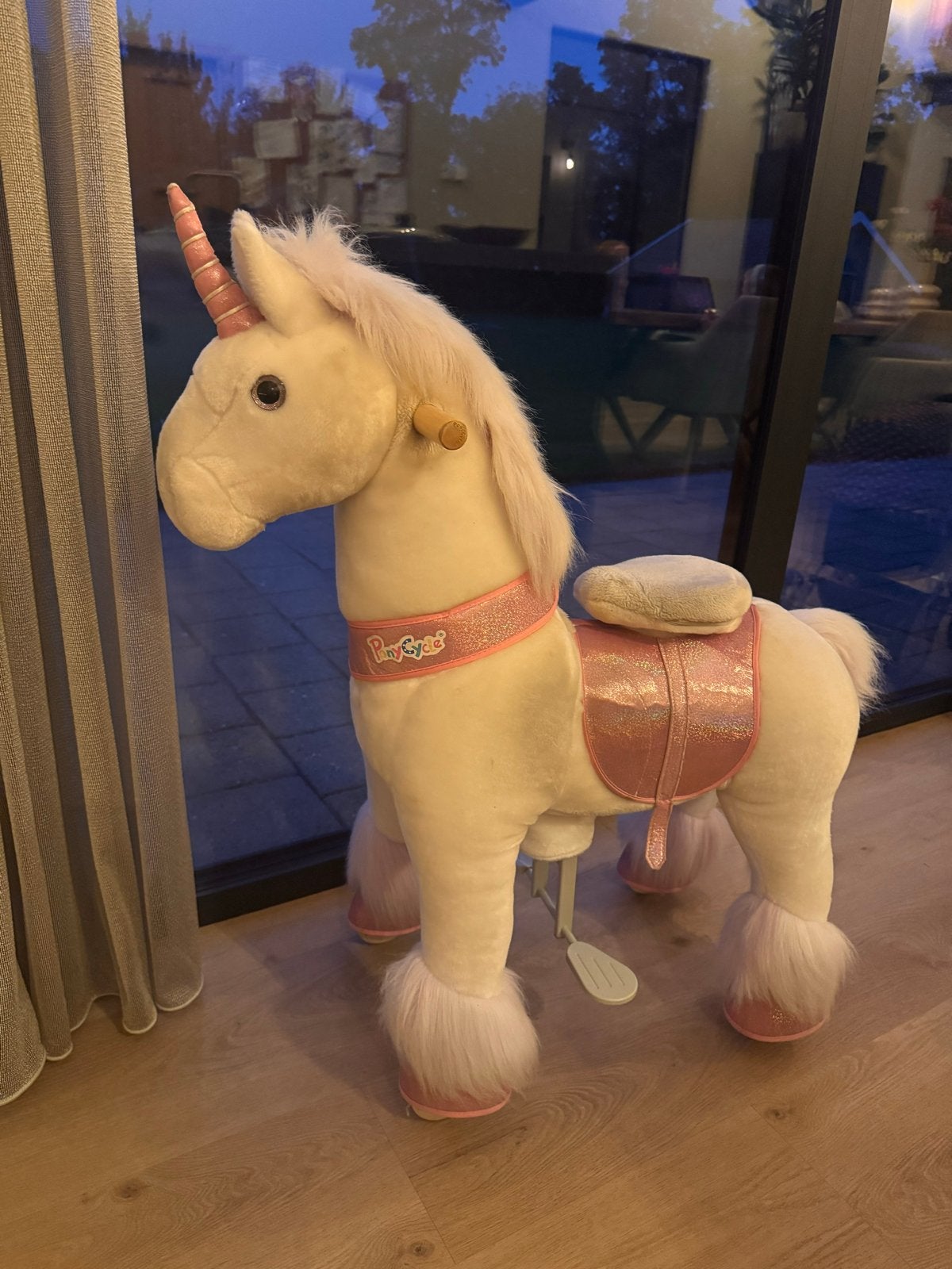 Pony Cycle Eenhoorn berijdbaar - Magische Rijervaring