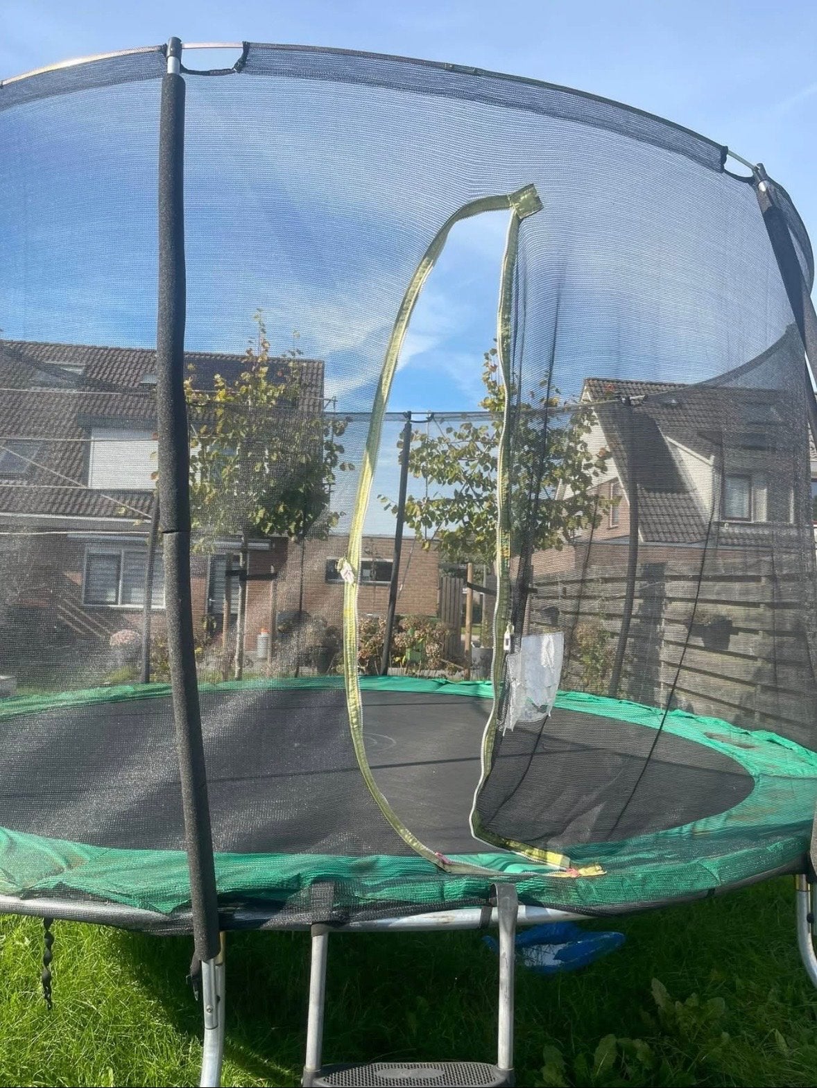 Crivit Trampoline Ø 330 x 205 cm met veiligheidsnet en trapj