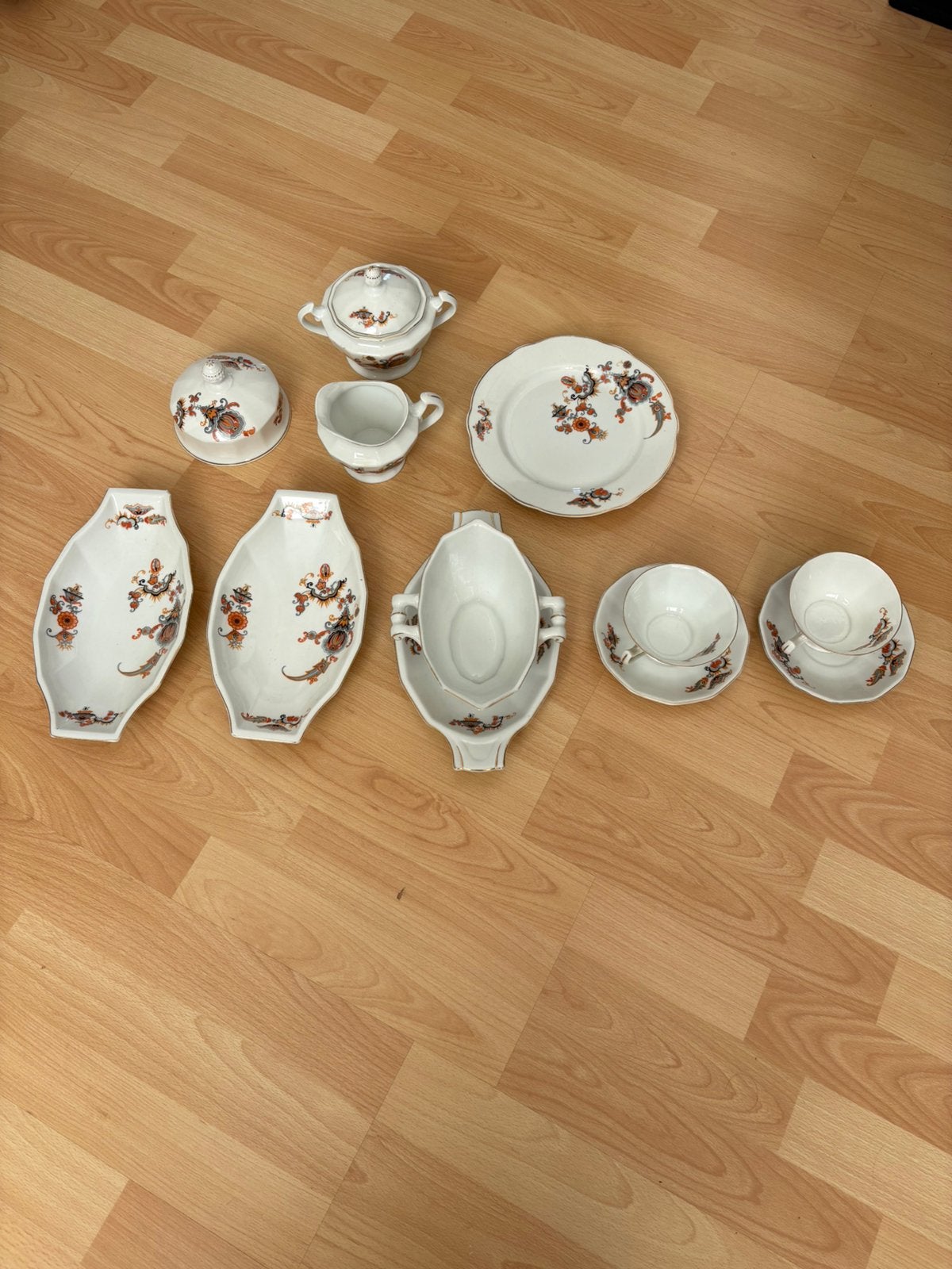 Servies C.Jamin jaren ‘30, Ophalen of Verzenden