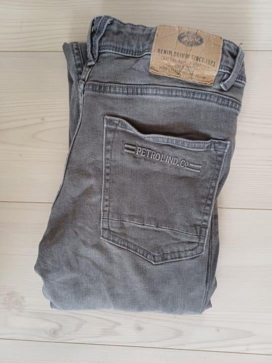 Petrol jeans maat 176 - Grijs, Broek, Gebruikt, Petrol, Jongen of Meisje