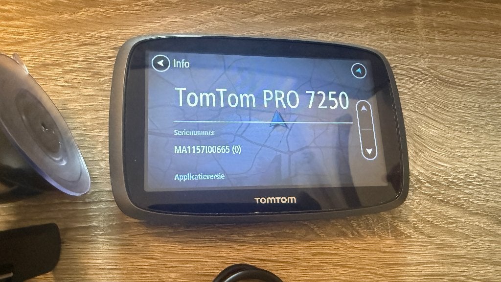 Tomtom Telematics Pro 7250 Truck (Lifetime), Auto diversen, Ophalen of Verzenden, Zo goed als nieuw