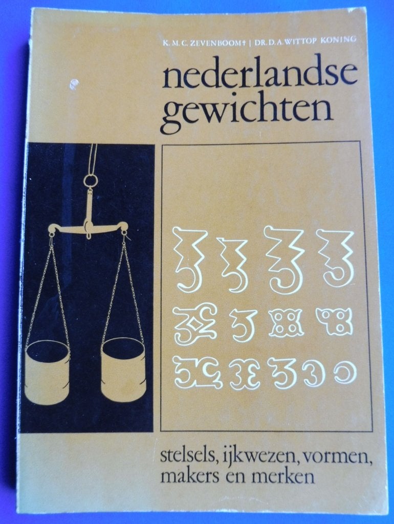 Boek Nederlandse gewichten - stelsels en merken 1970
