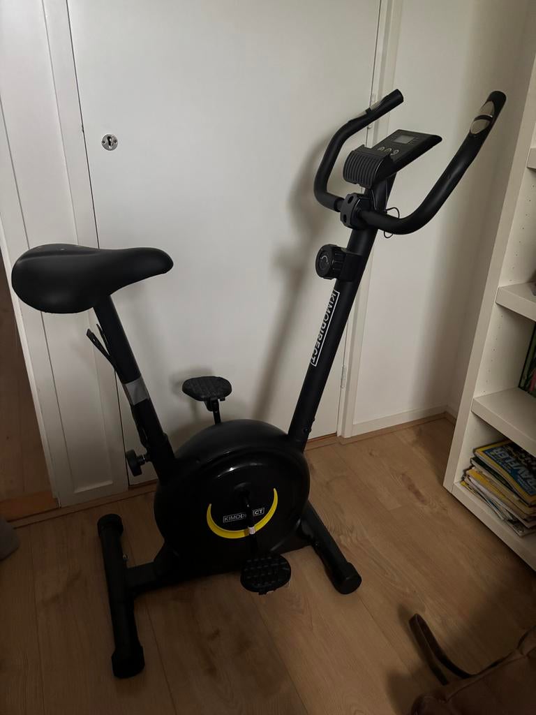 KIMO DIRECT Hometrainer met Hartslagmeting - Zo goed als nie, Ophalen, Zo goed als nieuw, Metaal, Benen