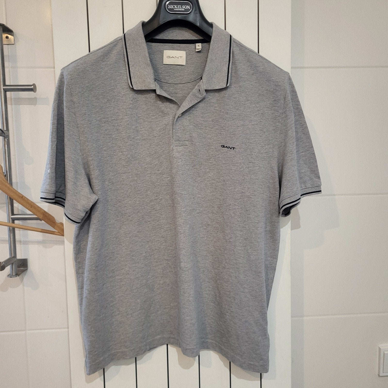 Gant grijze polo maat xl, Ophalen of Verzenden