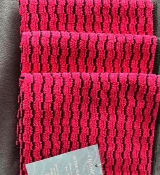 3 rode heerlijke vaatdoekjes Optidee, Overige typen, Nieuw, Ophalen of Verzenden, Rood