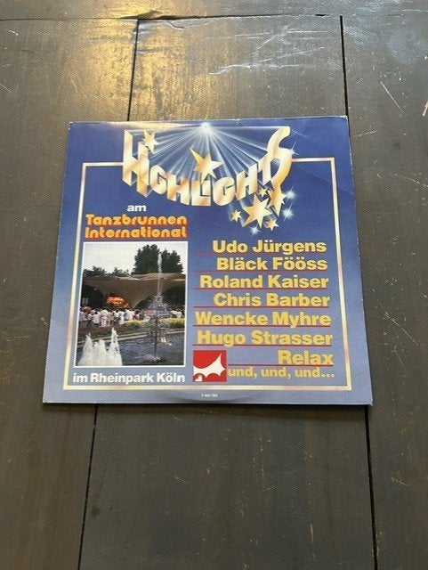 K43-LP Tanzbrunnen International im Rheinpark Koln, Ophalen of Verzenden, Gebruikt, LP