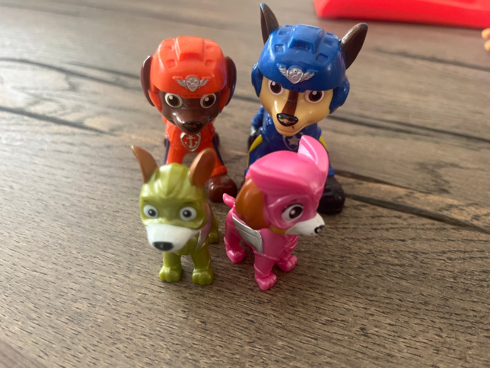 Paw Patrol Figuren Set - Zuma, Chase, Tracker, Skye, Kinderen en Baby's, Ophalen, Gebruikt