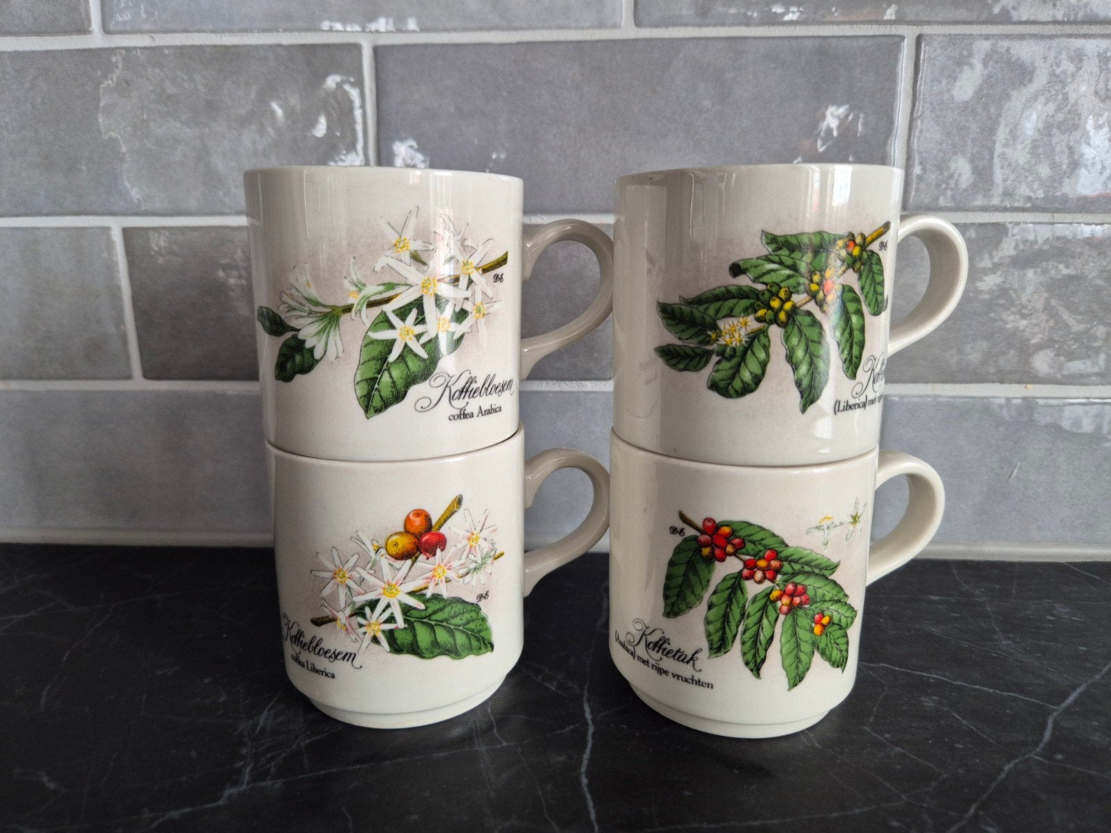 Villeroy & Boch mokken koffietak, Huis en Inrichting, Keuken | Servies, Ophalen of Verzenden, Zo goed als nieuw, Overige stijlen