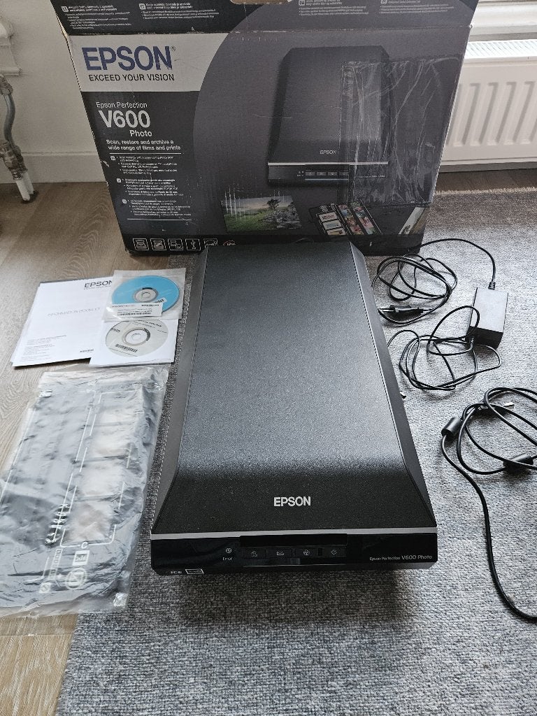 Epson Perfection V600 Photo – film- en fotoscanner, Ophalen, Epson, Zo goed als nieuw, MacOS