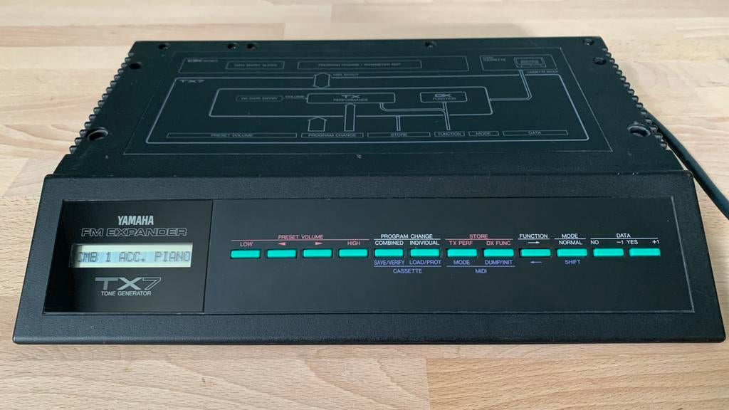 Yamaha TX7 FM synthesizer DX7 module 80’s - 2, Ophalen of Verzenden, Gebruikt, Yamaha