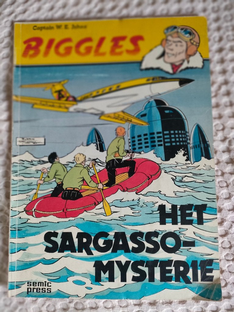 BIGGLES Semic-uitgaven (jfb-1€), Meerdere stripboeken, Ophalen of Verzenden, Gelezen