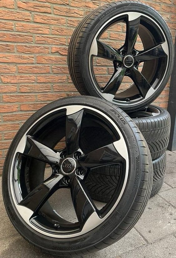 Zeer Nette Orginele 5x112 Audi A4 S4 Rotor 19 inch Velgen, Auto-onderdelen, Banden en Velgen, Gebruikt, Velg(en), 235 mm, All Season