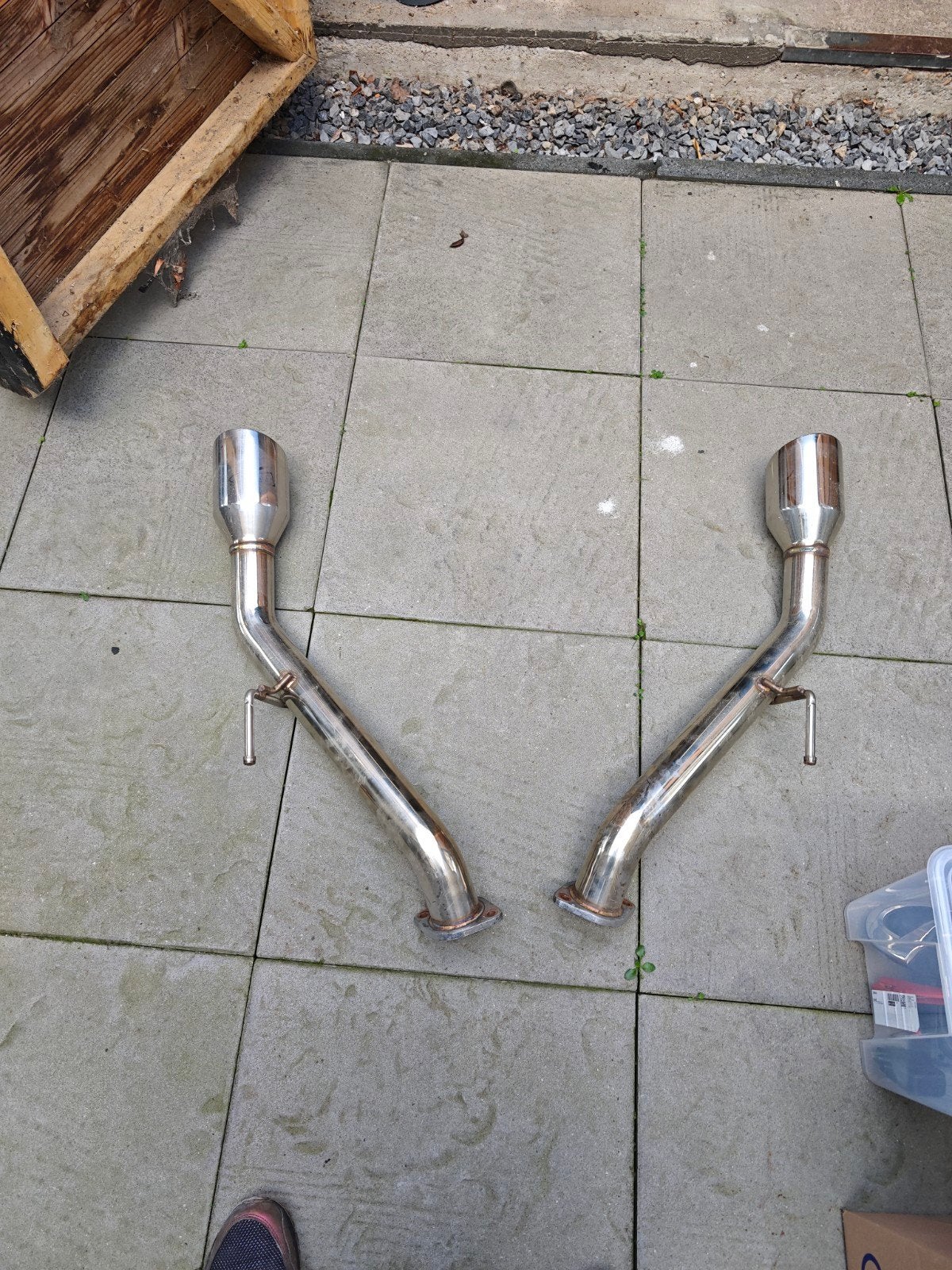 uitlaat infiniti q50, Ophalen, Gebruikt