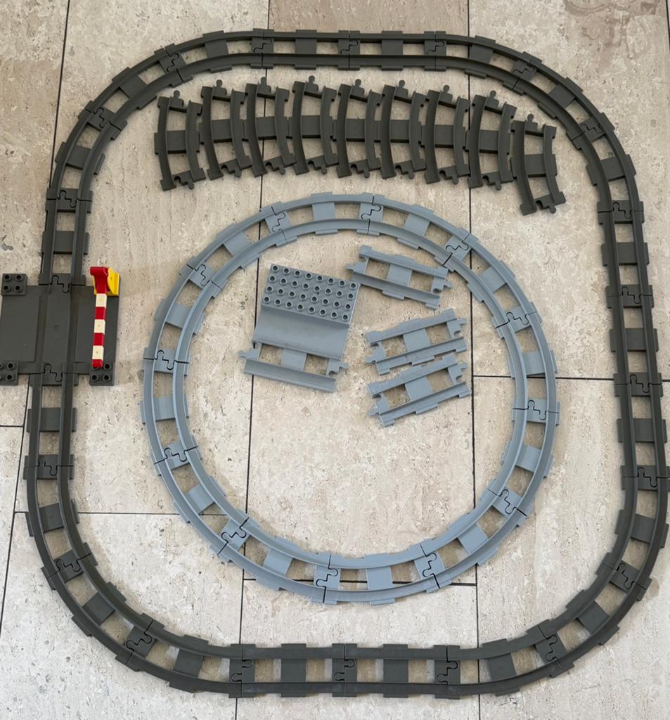 Duplo treinrails 31 origeel en 16 ander merk, Ophalen of Verzenden, Duplo