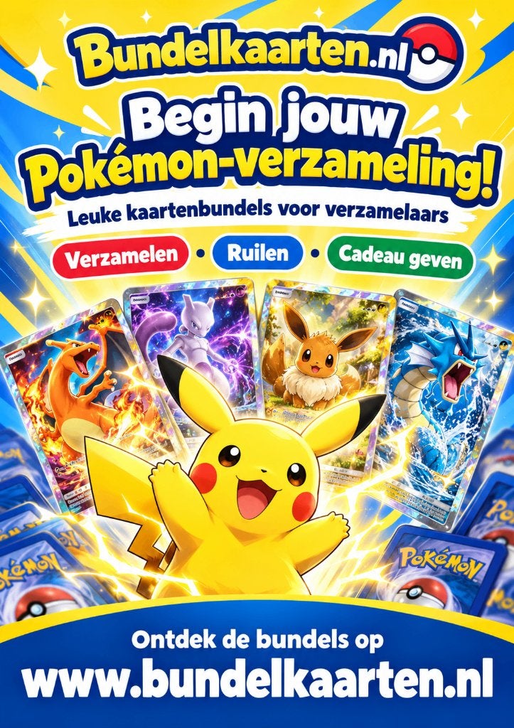 Pokémon kaartenbundels – verzamelen, ruilen & cadeau geven