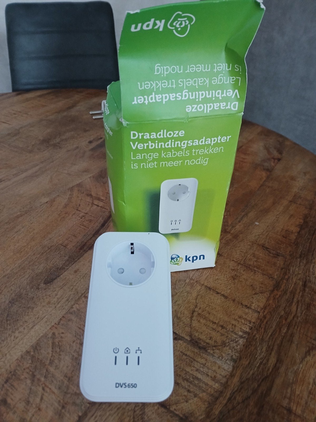 KPN DVS650 Draadloze Verbindingsadapter Powerline, Ophalen of Verzenden, Zo goed als nieuw, Router, KPN
