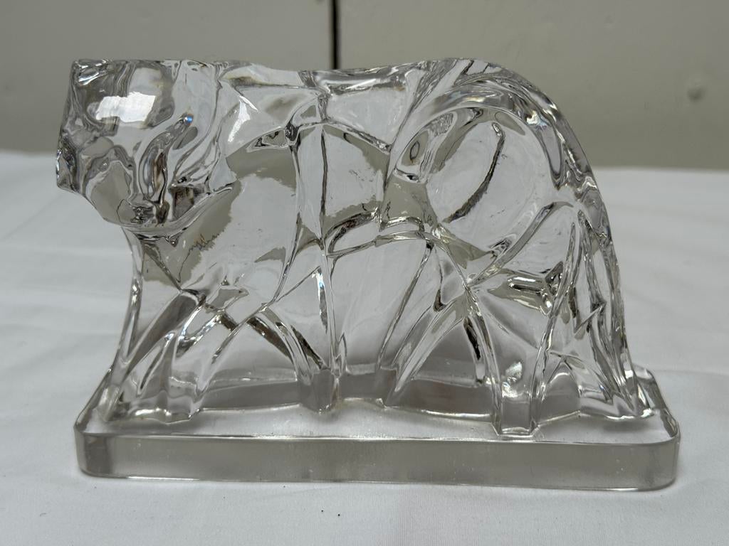 Panther door George Chevalier voor Baccarat Paris ( 1925 ), Antiek en Kunst, Antiek | Glas en Kristal, Ophalen of Verzenden