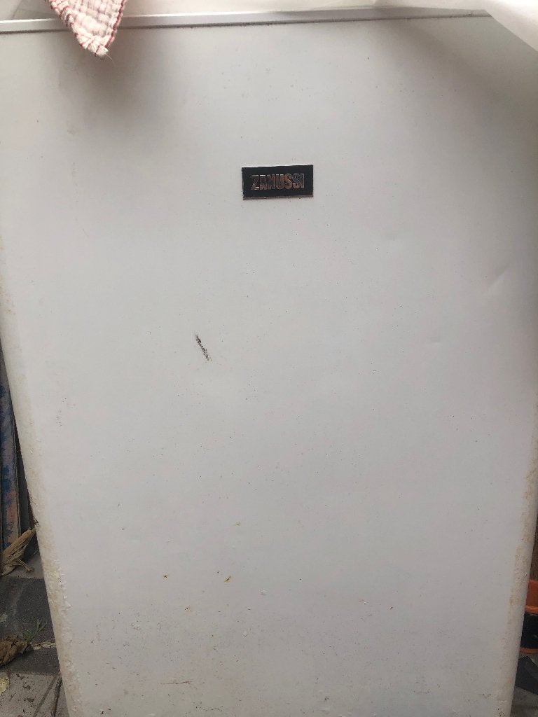 Koelkast tafelmodel zanussi, Gebruikt, 100 tot 150 liter, 45 tot 60 cm, Met vriesvak