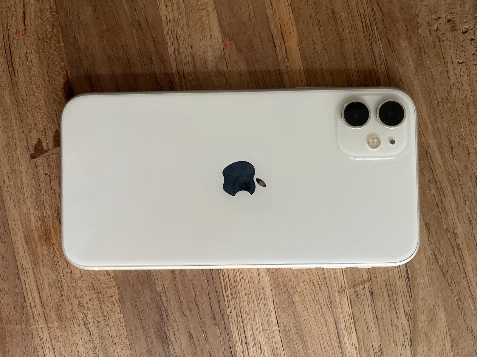 iPhone 11 Wit - Barst in scherm, werkt uitstekend, Ophalen of Verzenden, Gebruikt, Wit, IPhone 11