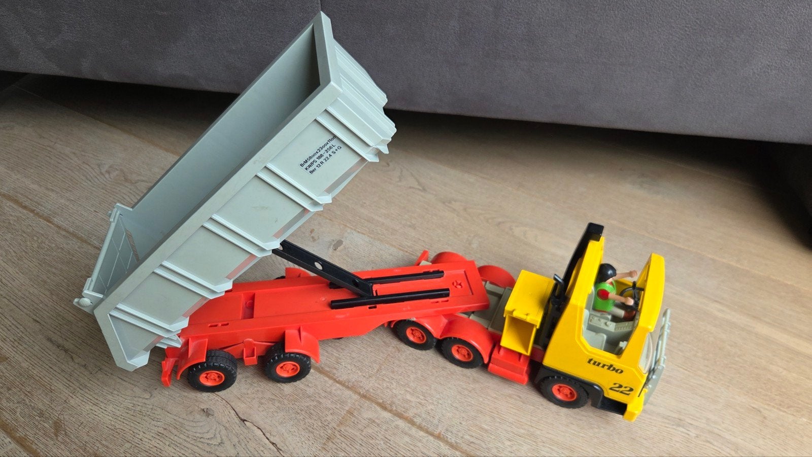 Playmobil Mammut Power Vrachtwagen met Kiepwagen, Ophalen, Gebruikt