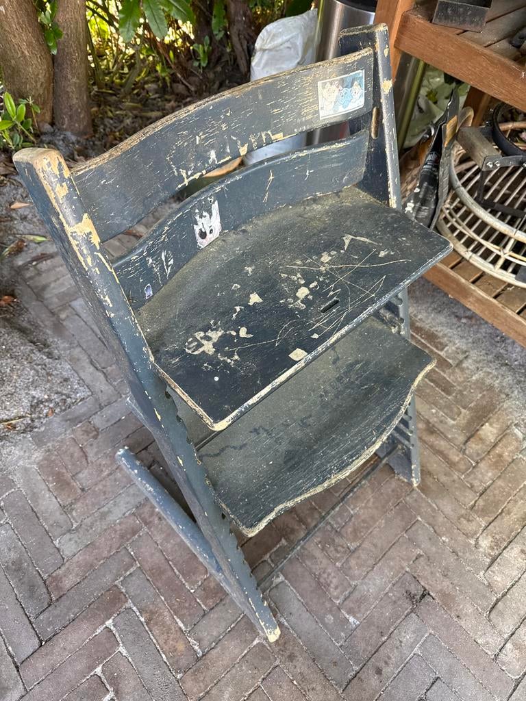 Stokke Tripp Trapp kinderstoel - opknapper, Ophalen, Zo goed als nieuw, Hout