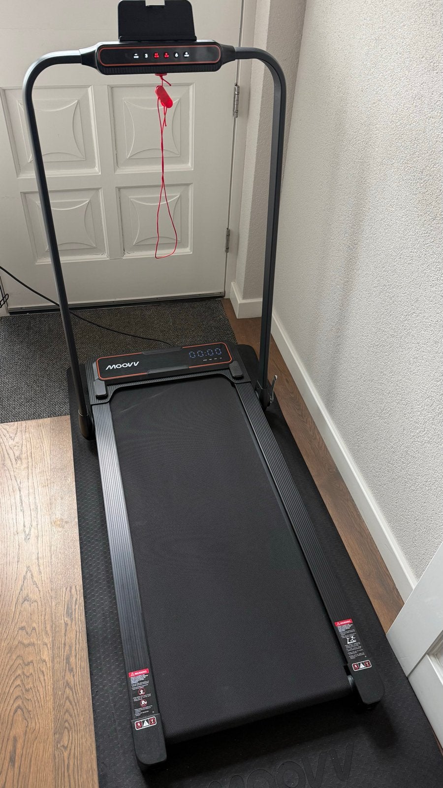 Moovv SmartStep Pro Inklapbare Loopband 1-12km/u, Ophalen, Zo goed als nieuw, Benen, Loopband