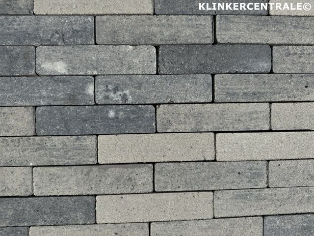 60m2 grijs betonklinkers B-KEUS 20x5x7cm waalformaat straats, Tuin en Terras, Tegels en Klinkers, Klinkers, Nieuw, Ophalen of Verzenden