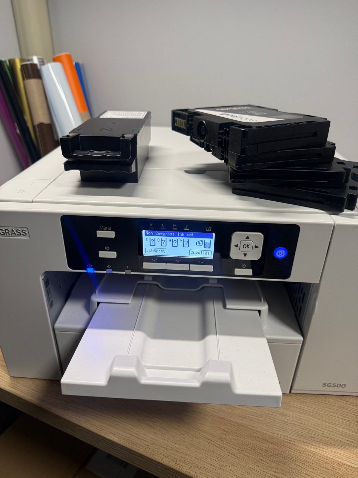 Sawgrass SG500 sublimatie printer, Computers en Software, Printers, Inkjetprinter, Draadloos, Ophalen of Verzenden, Zo goed als nieuw