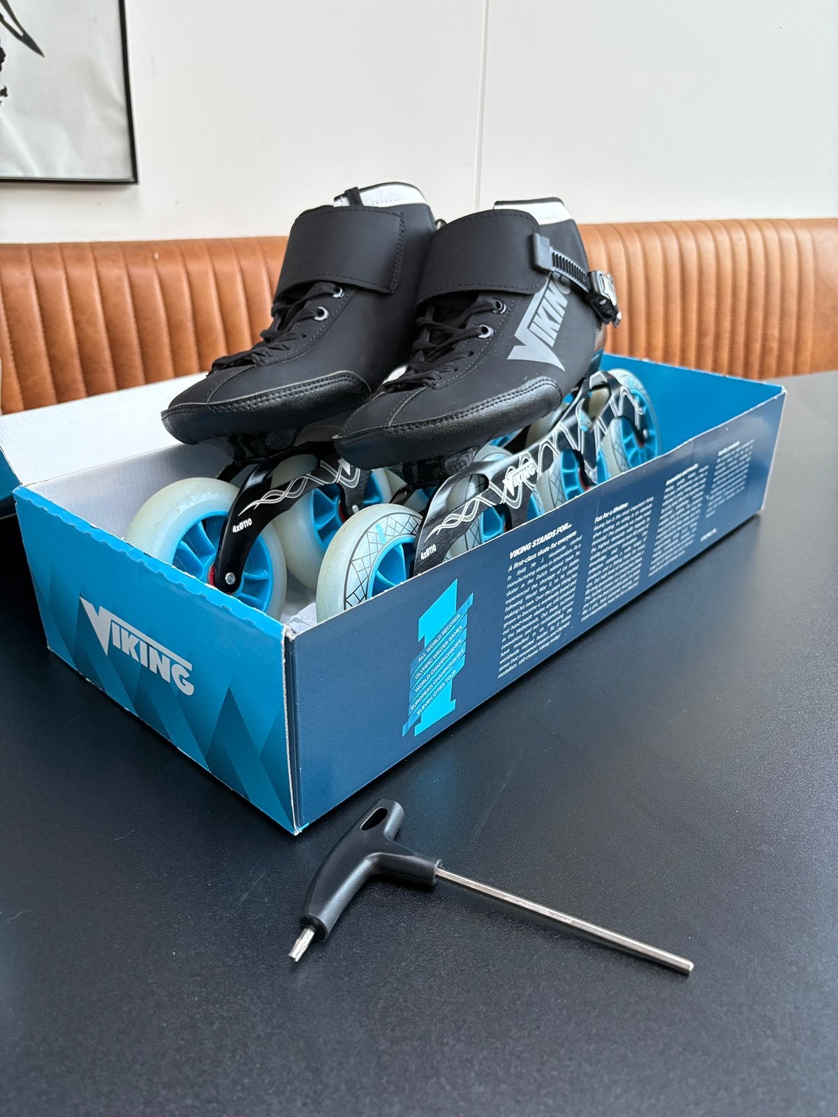Viking Hi-Speed HS4 4x110mm skeelers, Ophalen of Verzenden, Zo goed als nieuw