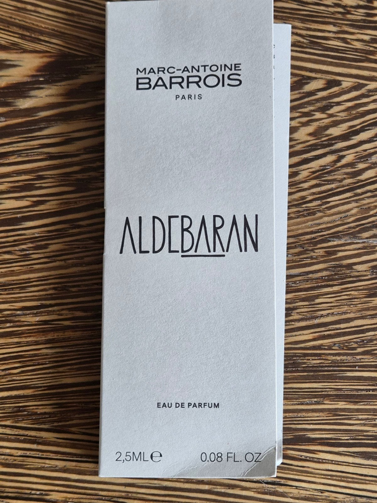 Marc-Antoine Barrois Aldebaran Eau de Parfum 2,5ml, Sieraden, Tassen en Uiterlijk, Verzenden, Nieuw
